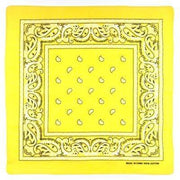 bandana jaune pour femme