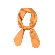 foulard carré orange